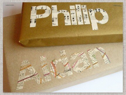 1 Unique Festive Wrapping Paper crafts