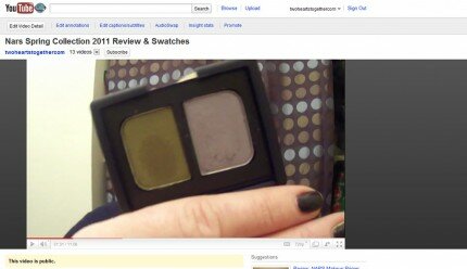 NARS Spring Collection 2011 Video Review beauty buzz