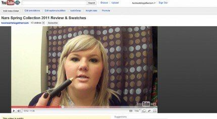 NARS Spring Collection 2011 Video Review